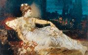 Hans Makart Charlotte Wolter als oil painting reproduction